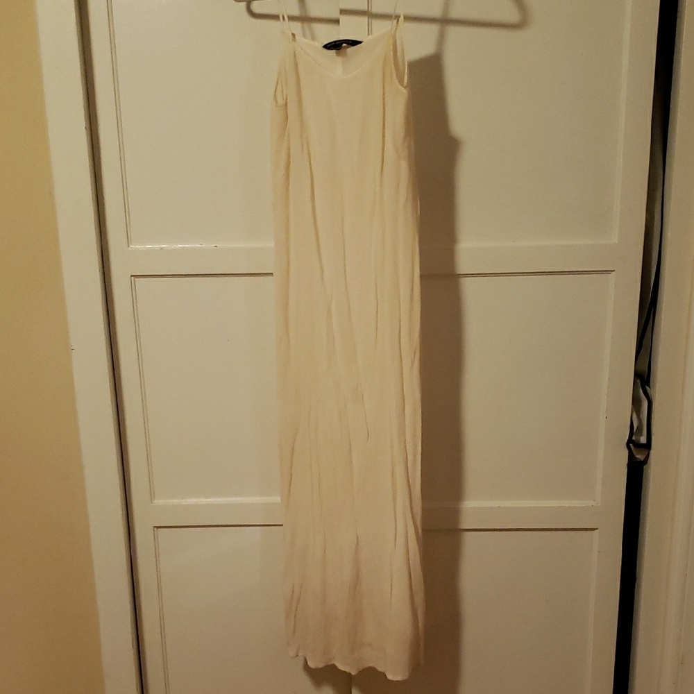 Club Monaco Cream Maxi Dress
